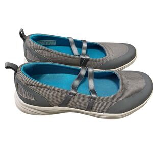 Vionic Sneakers Mary Jane 8.5 EU 40 Gray Slip On Comfort Everyday